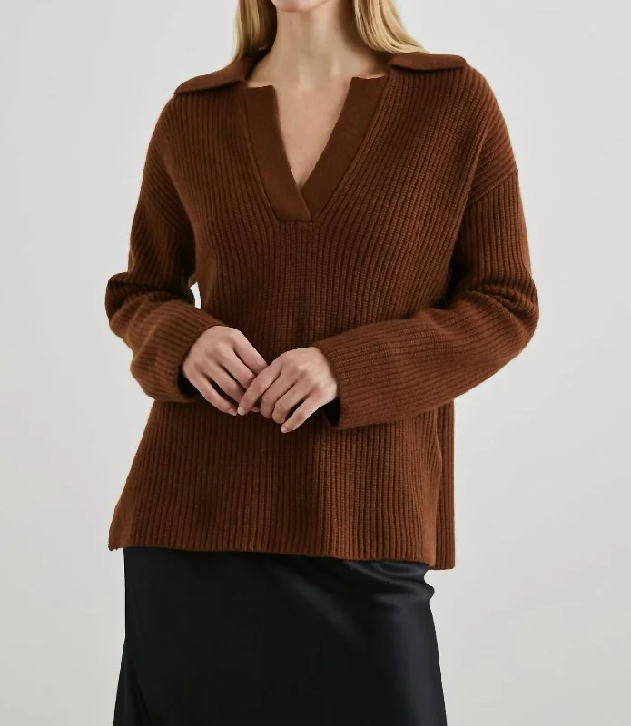 Harris Sweater In FoxOutdoor Knit Tops