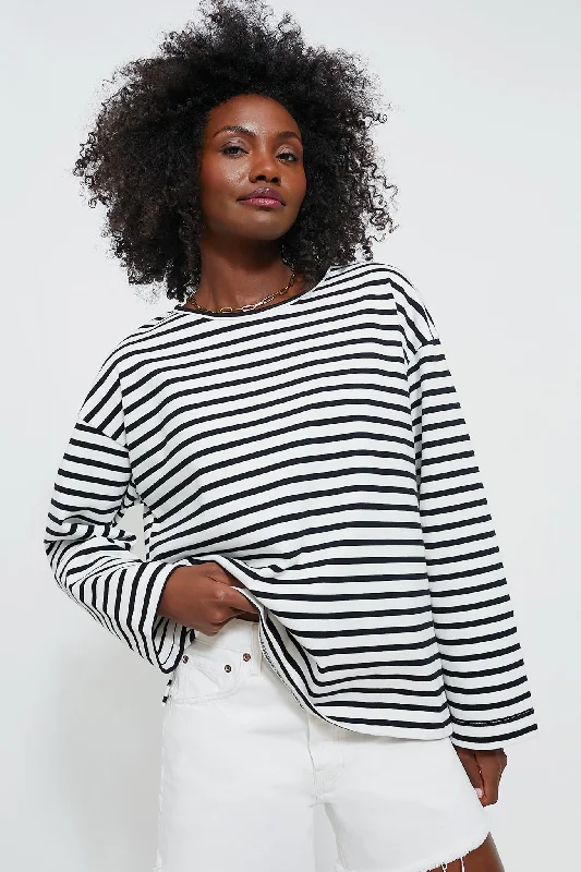 Heavyweight Jersey Breton Stripe ShirtSheer Shirts