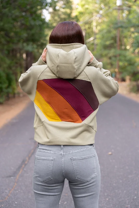 Reef Sweatshirt Colorblock Middle Back Only- PDF Sewing Pattern B-MOversized Hoodies