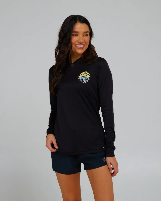 Sun Days Hooded Sun Shirt - BlackPlush Shirts