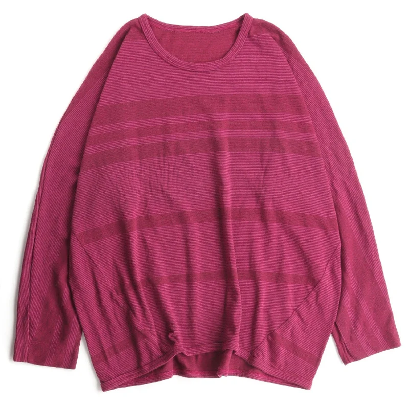 TAMAKI NIIME Long Sleeve Cotton Dolman Tee Shirt - Funky Punch - Size 3Athletic Shirts