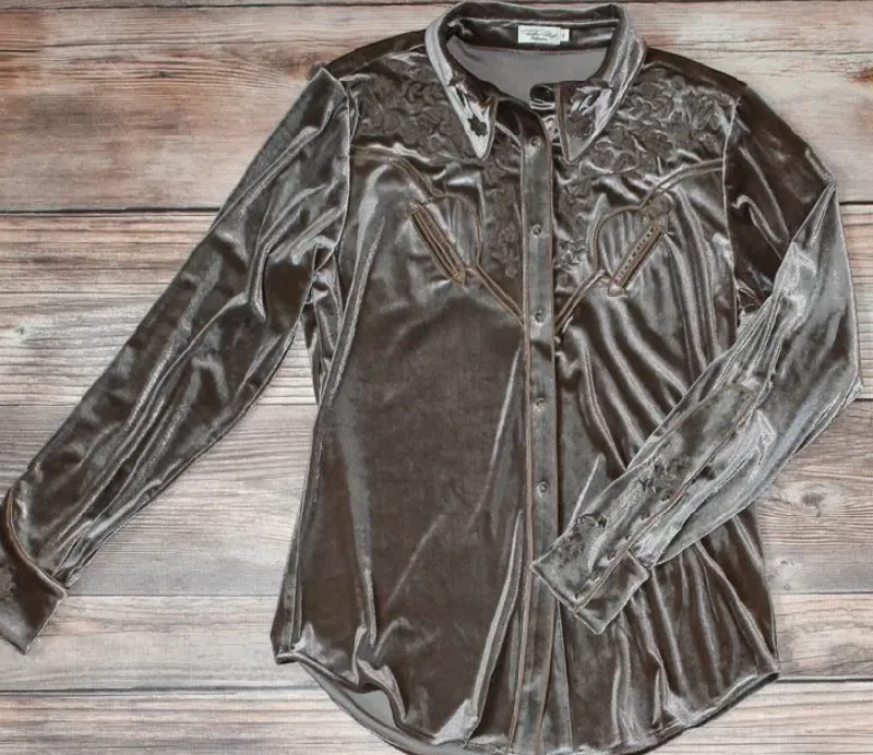 Tasha Polizzi Stonebridge Velvet Western ShirtArtist Shirts