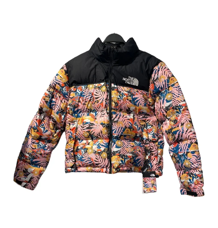 THE NORTH FACE/Puffer Jkt/M/Floral Pattern/MLT/Hemp Jackets