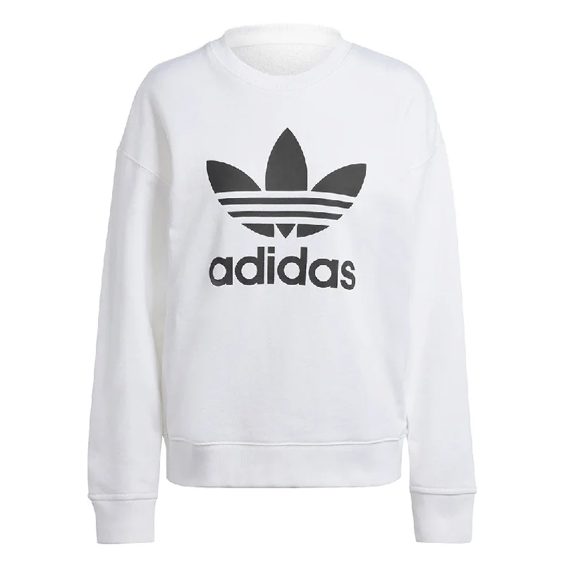 adidas - Women's Adicolor Trefoil Crew Sweatshirt (IK6476)Yoga Sweatshirts