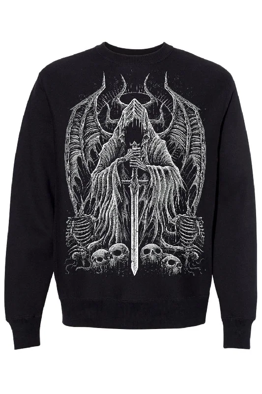 Angel of Death Sweatshirt [Gray]Fishing Sweatshirts