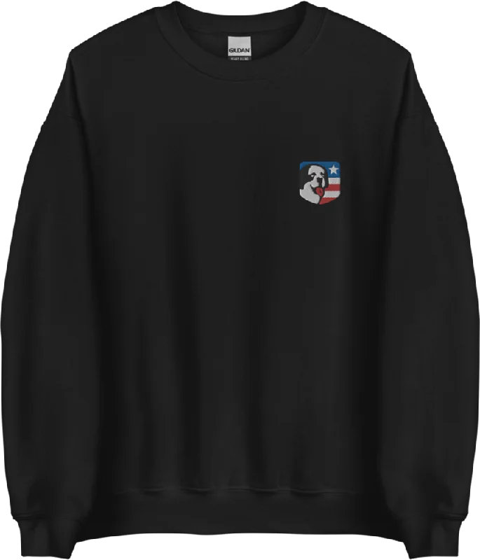 Big Dog USA Embroidered SweatshirtLayered Sweatshirts