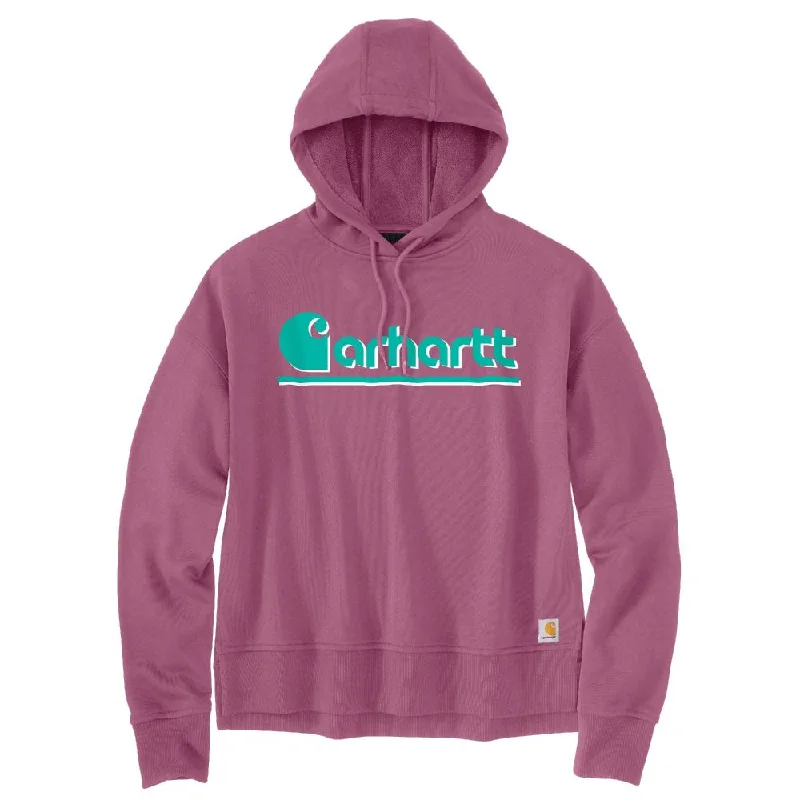 'Carhartt' Women's Graphic Hooded Sweatshirt - WoodroseArtist Hoodies