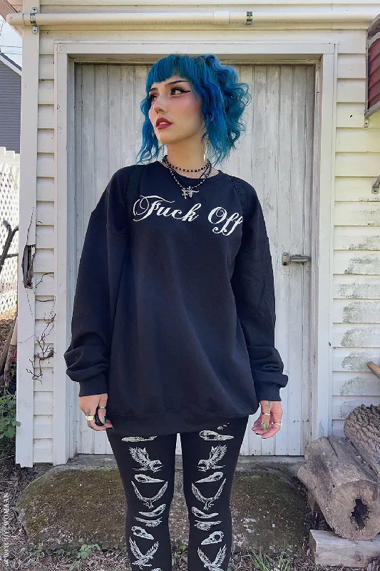 F*ck Off SweatshirtSherpa-Lined Hoodies