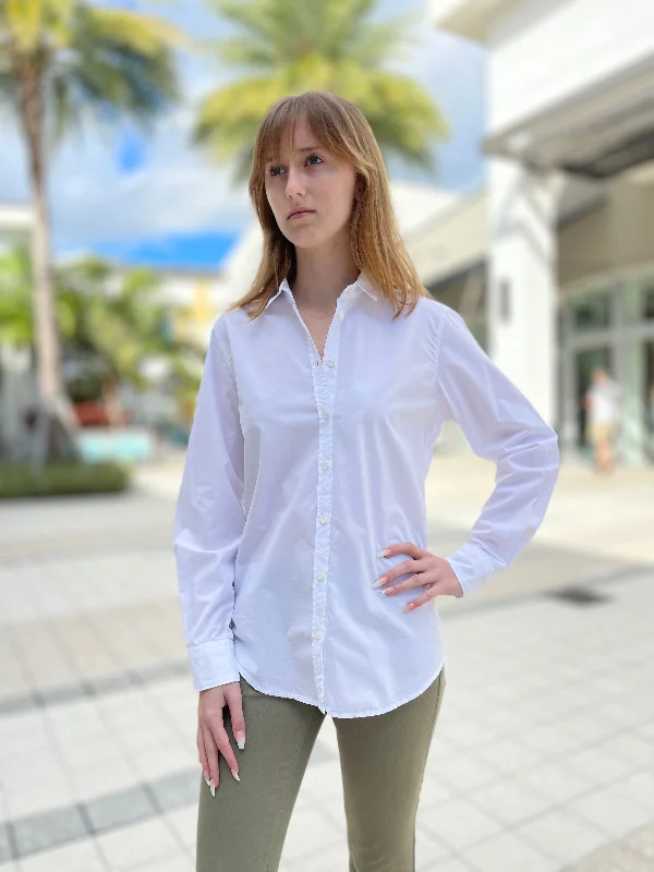 Hartford Corazon Woman Woven Shirt WhiteCashmere Shirts