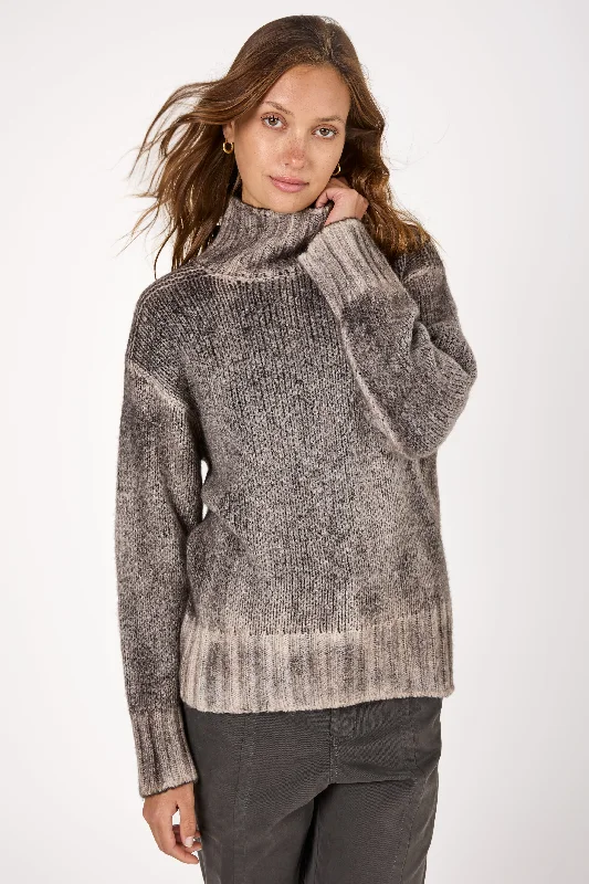 PullovertravelHigh Neck Pullover in Carruba