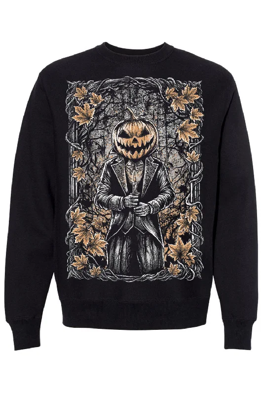 Jack-O-Lantern Gentleman SweatshirtAsymmetrical Hoodies