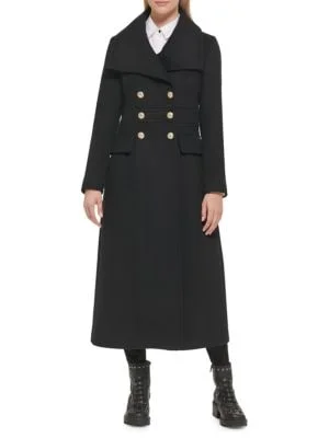 Karl Lagerfeld Paris
 Double Breasted Military CoatFestival Jackets