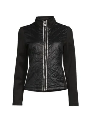 Karl Lagerfeld Paris
 Logo Quilted JacketTasseled Jackets