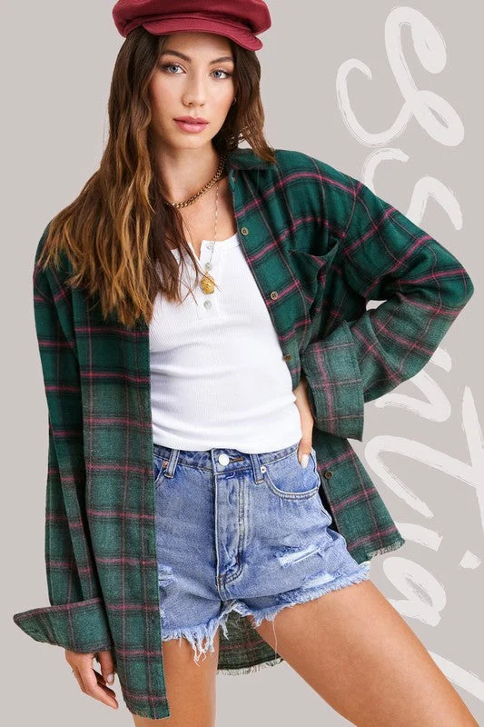 Kayla Plaid Shirts NEWSports Team Shirts