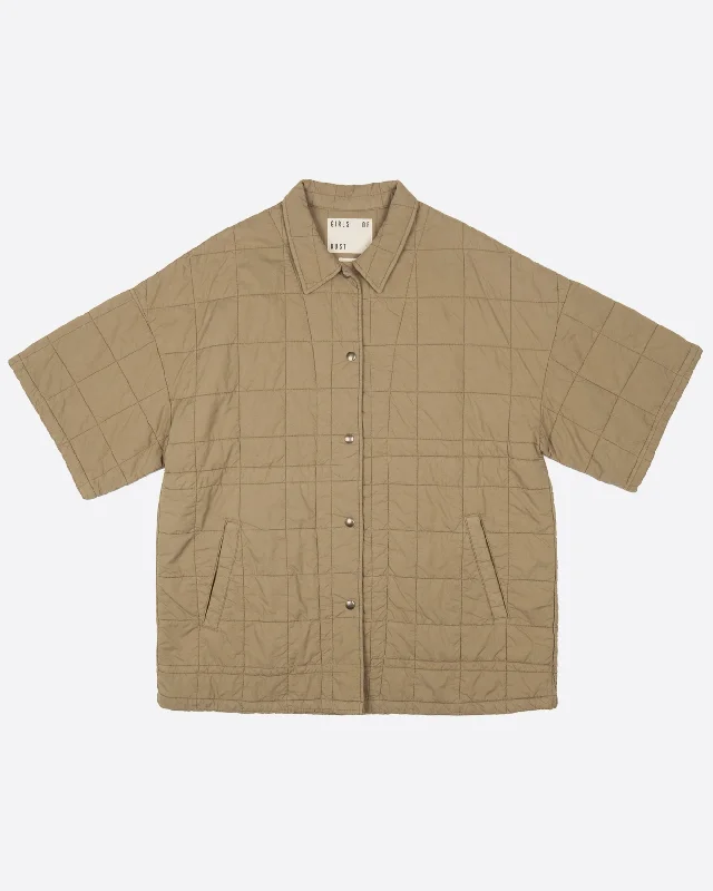 Kyoto Overshirt Cotton Quilt ElmwoodSkateboard Jackets