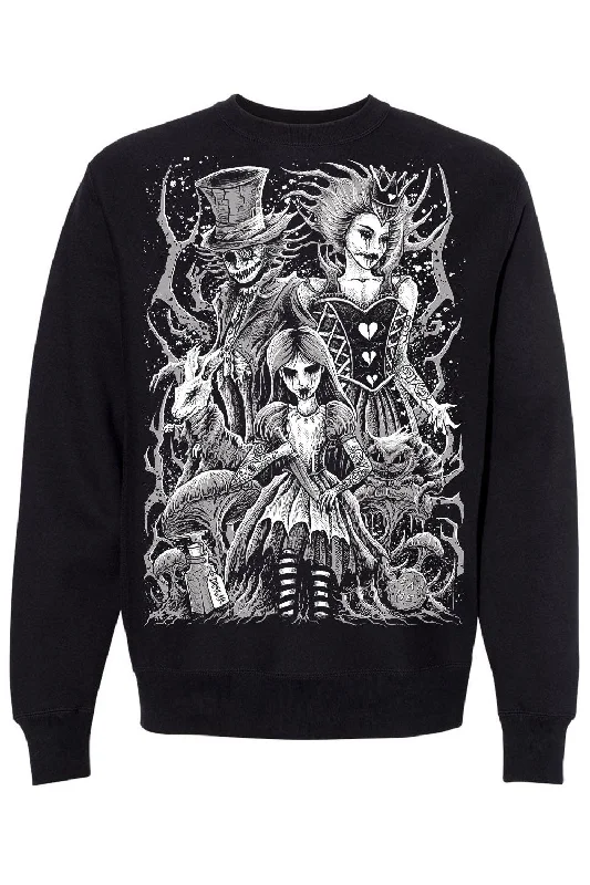 Malice in Wonderland SweatshirtCotton Hoodies