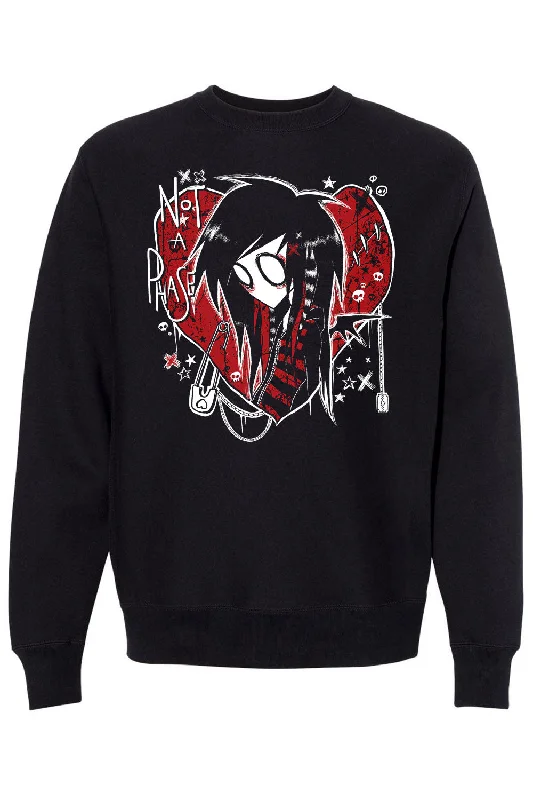 Not A Phase Sweatshirt [@Clawed_Beauty101]Printed Sweatshirts