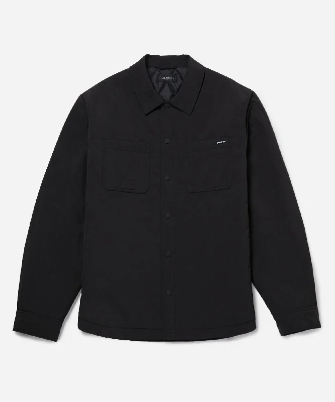 Rhodes Nylon Padded OvershirtMetallic Shirts