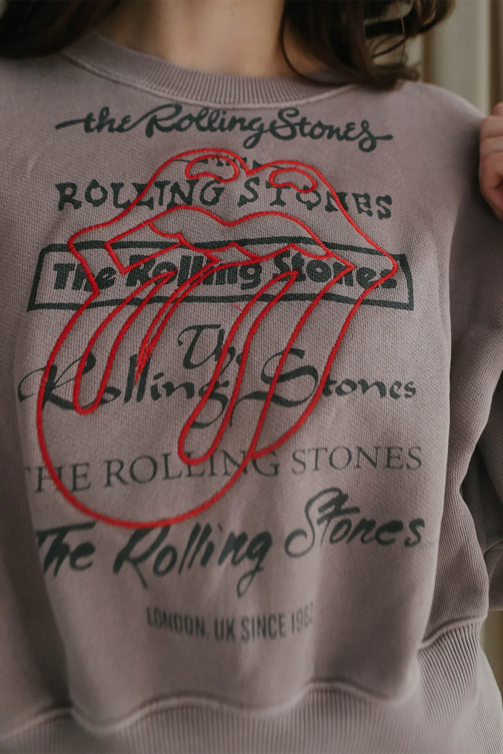 Rolling Stones London 1962 SweatshirtPatchwork Sweatshirts