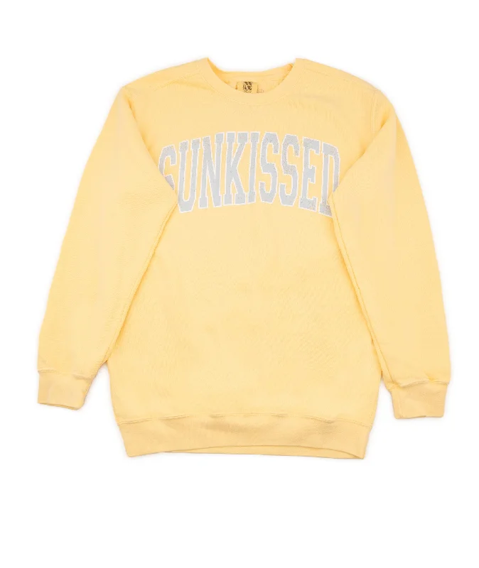 Sunkissed Coconut Juniors Embroidered Original Sunkissed SweatshirtCultural Sweatshirts