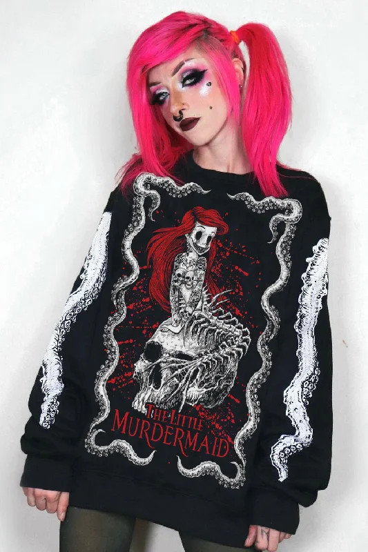 The Little Murdermaid SweatshirtSequined Hoodies