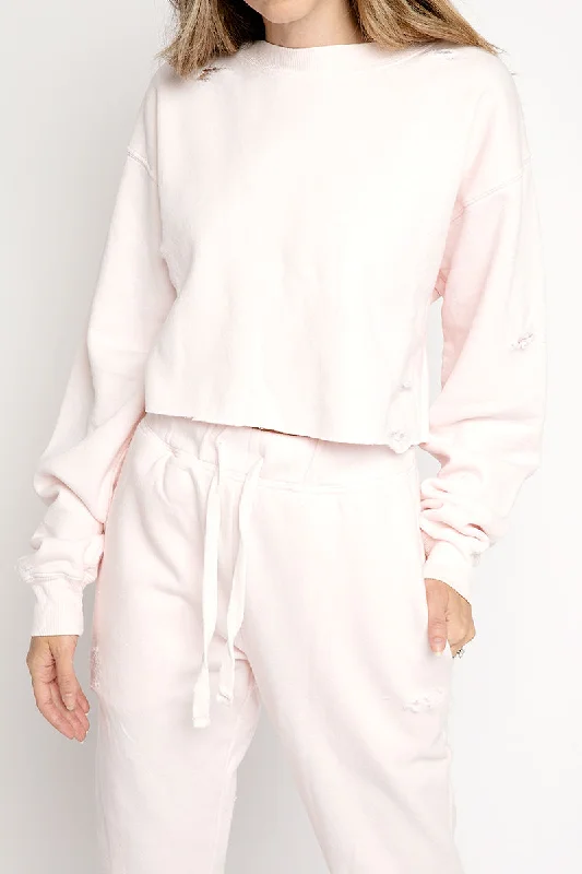 PulloverfreshThe Moon Rose Pullover in Pink