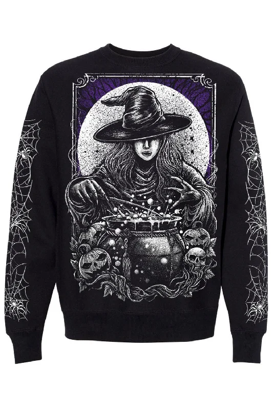 Witch's Cauldron SweatshirtGlitter Sweatshirts