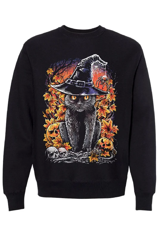 Witch's Familiar SweatshirtStudded Sweatshirts