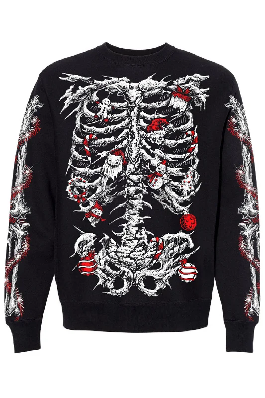 Xmas Skeleton SweatshirtFestival Sweatshirts