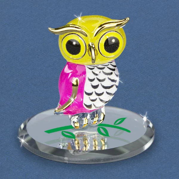 Glass Baron Big Owlet Figurine