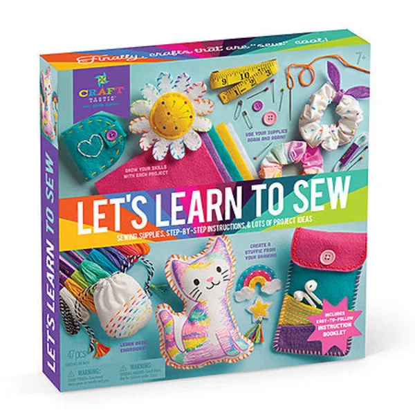 Crafttastic Let's Learn to Sew Kit