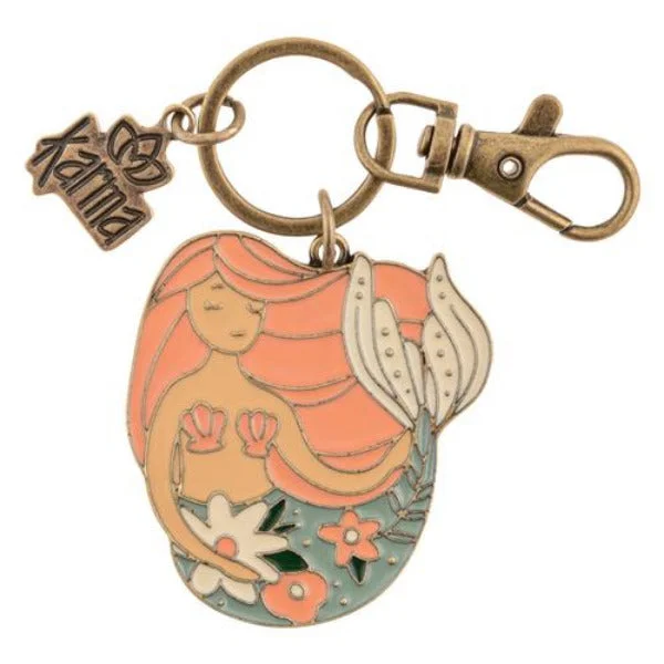 Enamel Key Chain Mermaid