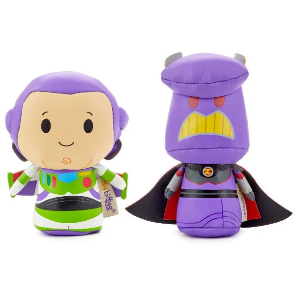 Hallmark itty bittys® Disney/Pixar Toy Story Buzz Lightyear and Emperor Zurg Plush, Set of 2