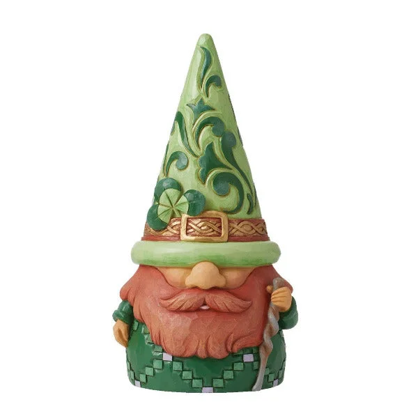 Jim Shore Heartwood Creek Blamey Red Irish Gnome Figurine