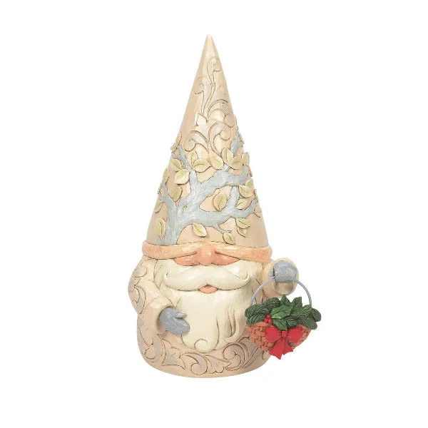 Jim Shore Heartwood Creek Four Seasons Gnome 16.5" Statue with 4 Interchangeable Baskets Figurine