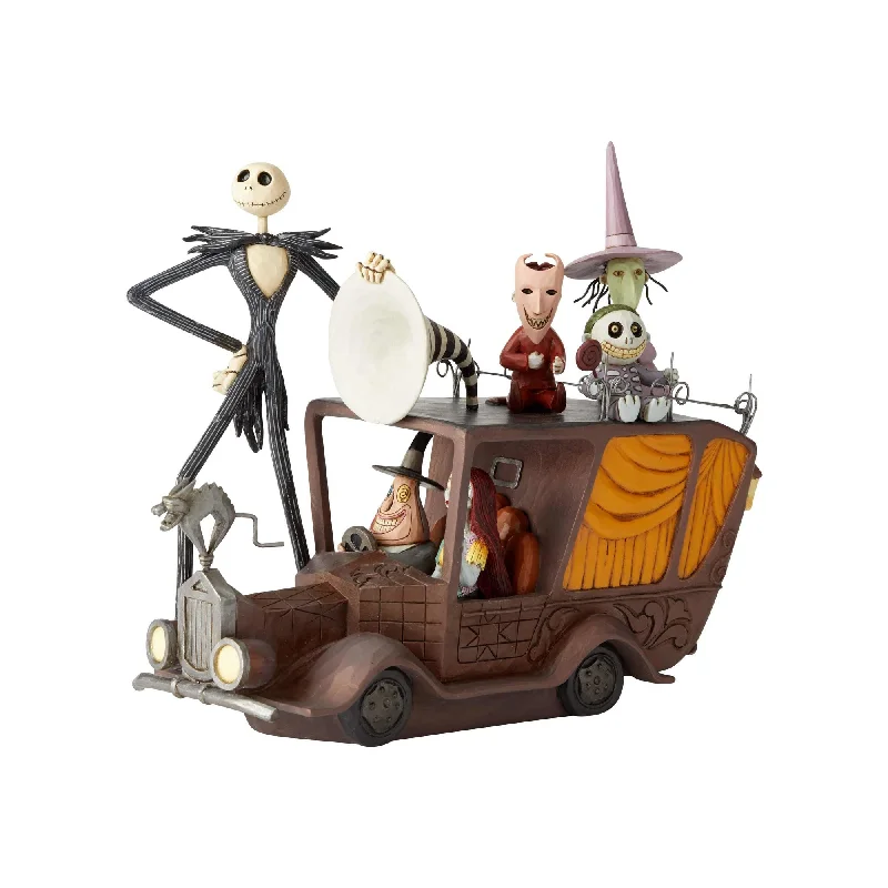 Jim Shore Nightmare Before Christmas Jack Skellington and the Mayor Car