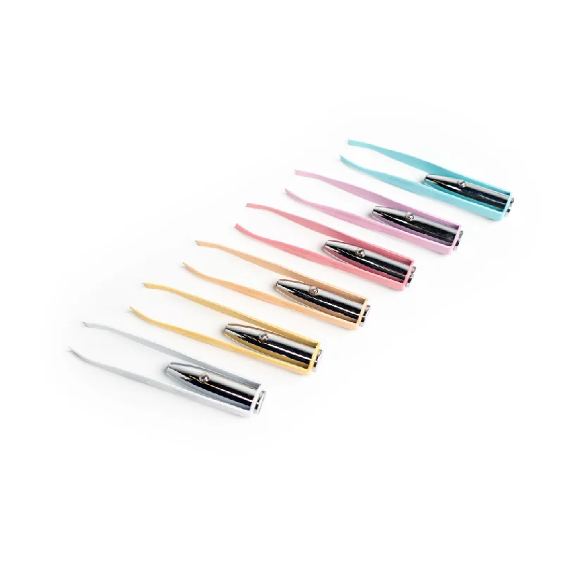 LED Spotlight Tweezers for Precise Hair Removal