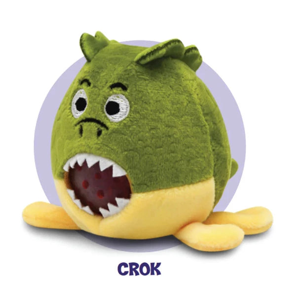 PBJ's Plush Ball Jellies Crok the Crocodile