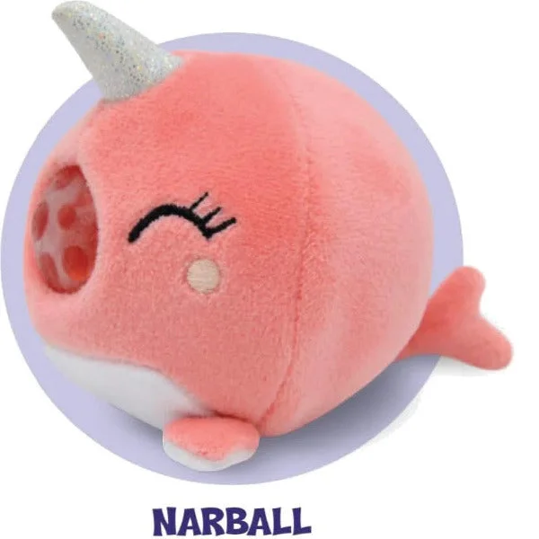 PBJ's Plush Ball Jellies Narball the Narwall