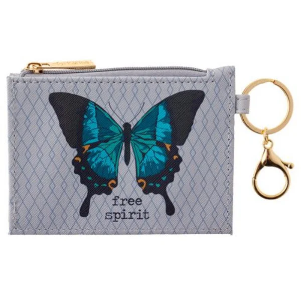 Zip ID Holder Butterfly