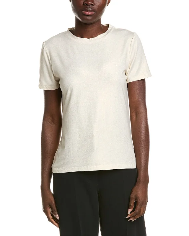 Colorblock T-ShirtsAnne Klein Foil Print T-Shirt