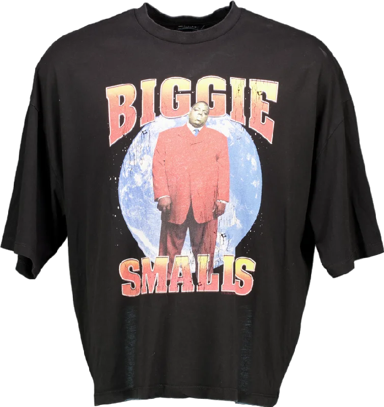 Jersey T-ShirtsASOS Black Biggie Smalls Graphic T-Shirt UK L