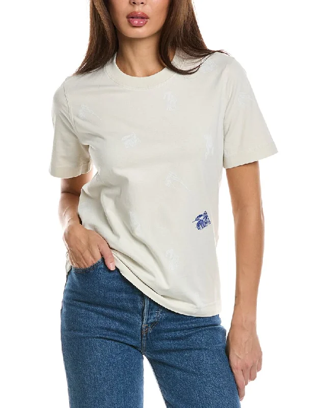 Fleece T-ShirtsBurberry Equestrian Knight T-Shirt