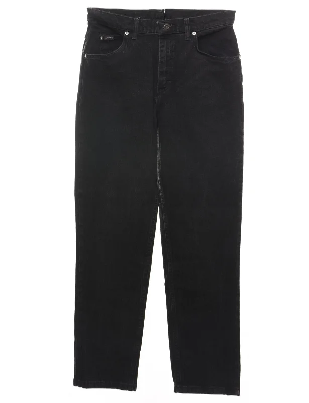 French Terry T-ShirtsHigh Waist Black Lee Tapered Jeans - W30 L31