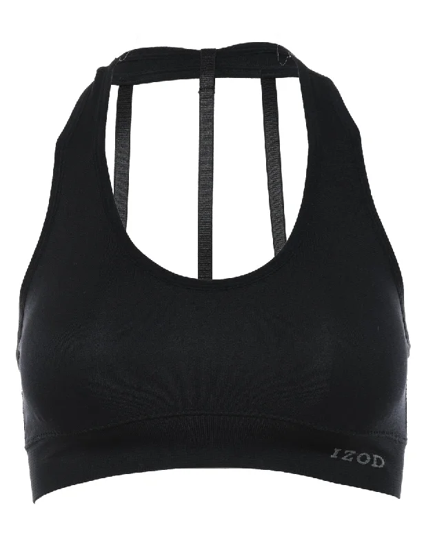 Formal T-ShirtsIzod Black Sports Bra - S