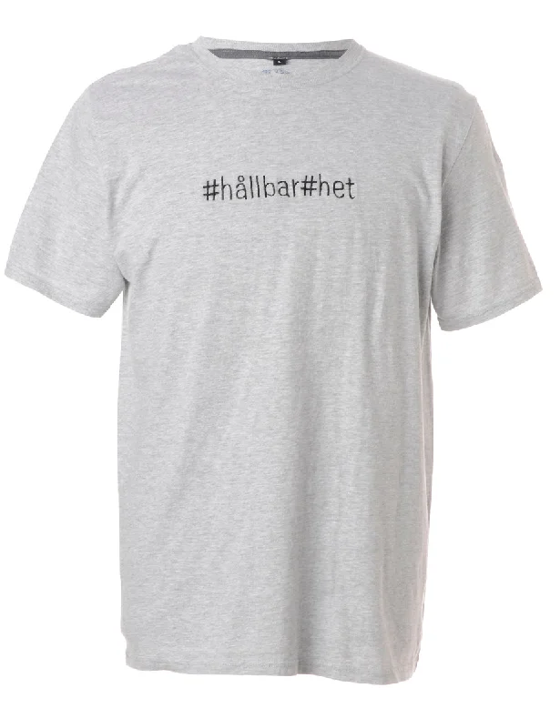 Designer T-ShirtsLabel #hallbar#het T-Shirt