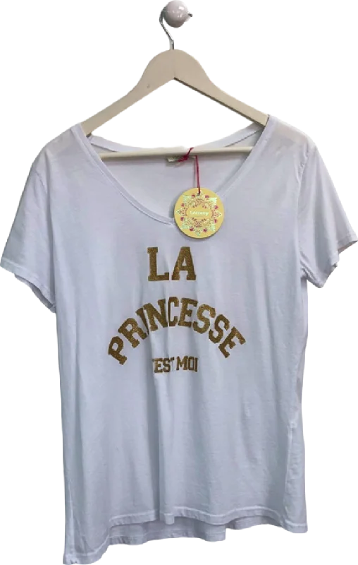 High-Fashion T-ShirtsLacomy White La Princesse T-Shirt Onesize