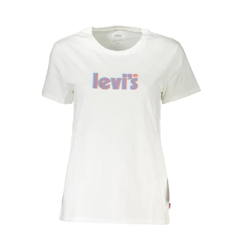 Ribbed Cuff T-ShirtsLevi's  Cotton Tops & Women's T-Shirt