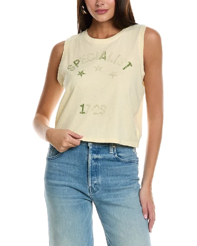 Distressed T-ShirtsMOTHER Denim The Strong And Silent Type T-Shirt