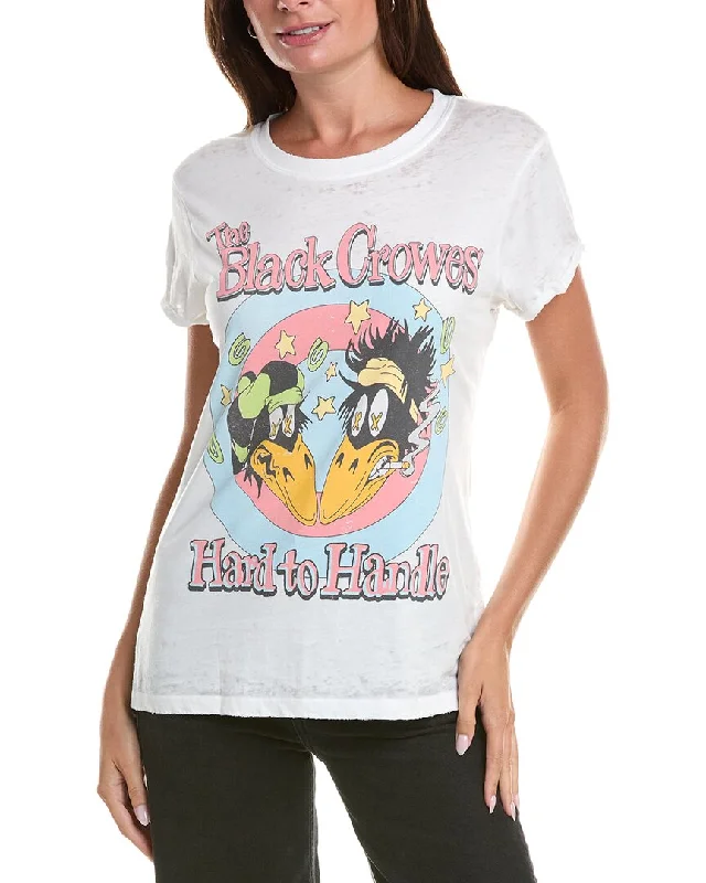 Cropped T-ShirtsRecycled Karma The Black Crowes Burn Out T-Shirt